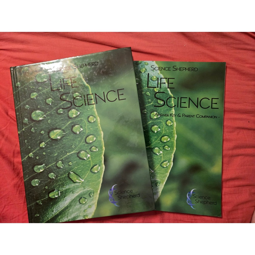 Science Shepherd Life Science Textbook and Answer Key Set Scott Hardin MD